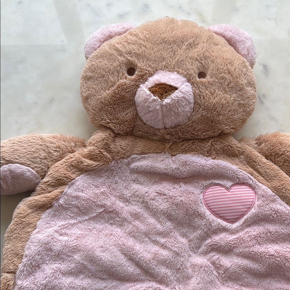 NWOT Mary Meyer Bestever Baby Mat, Pink Bear